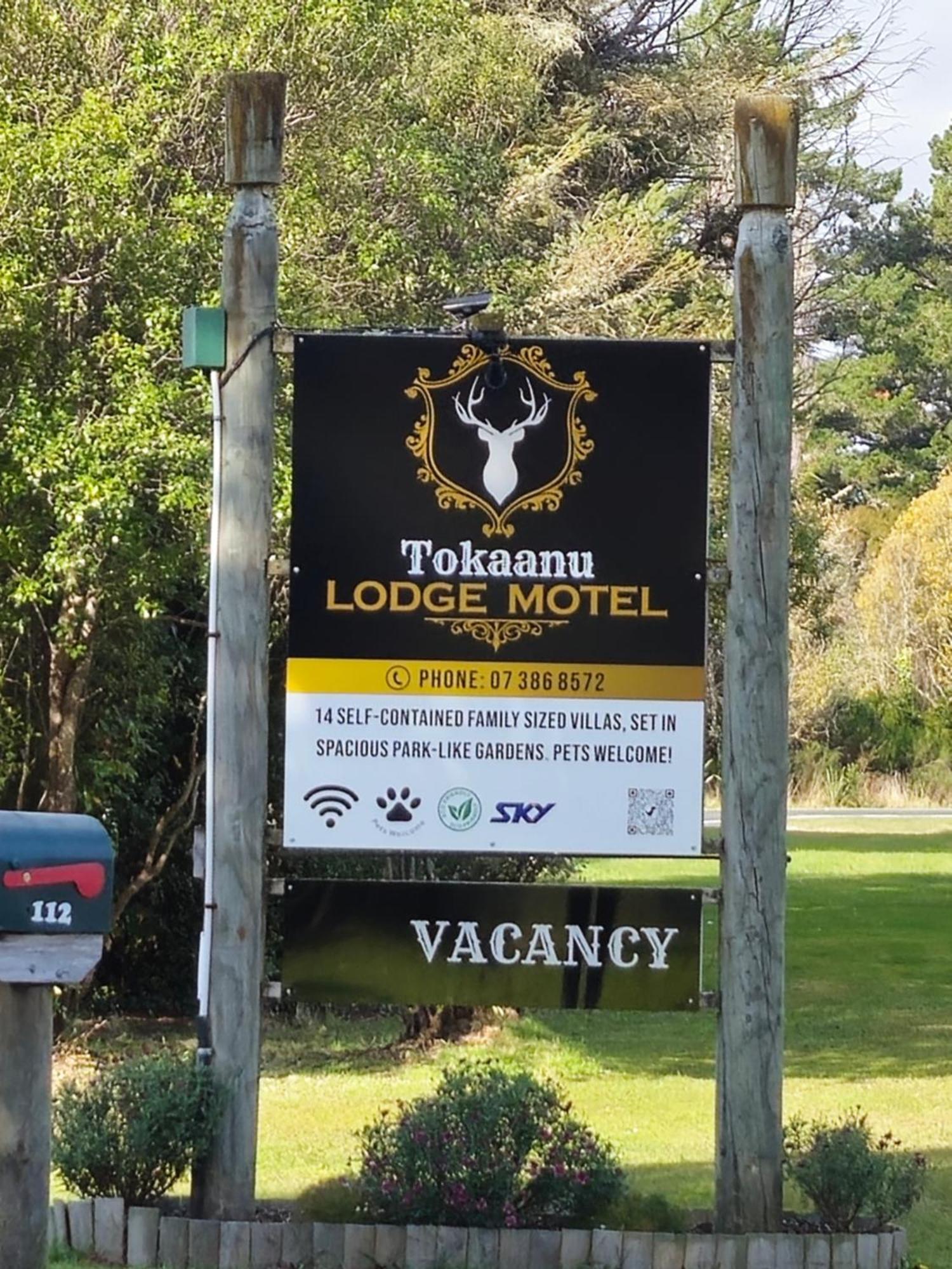 Tokaanu Lodge Motel Turangi Exterior photo